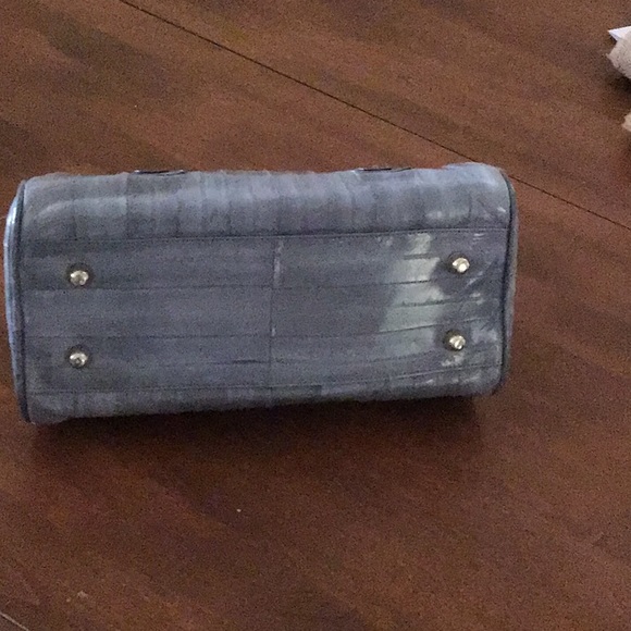 1980s dove eel skin handbag - Picture 2 of 3